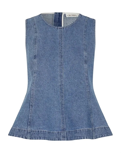 Rihne Peplum-G Top - Global F